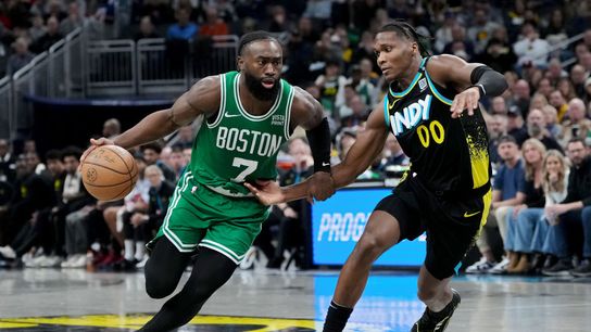 BSJ Game Report: Celtics 118, Pacers 101 - Tatum, Brown combine for 69 to hold off Indiana taken at BSJ Headquarters (Celtics)